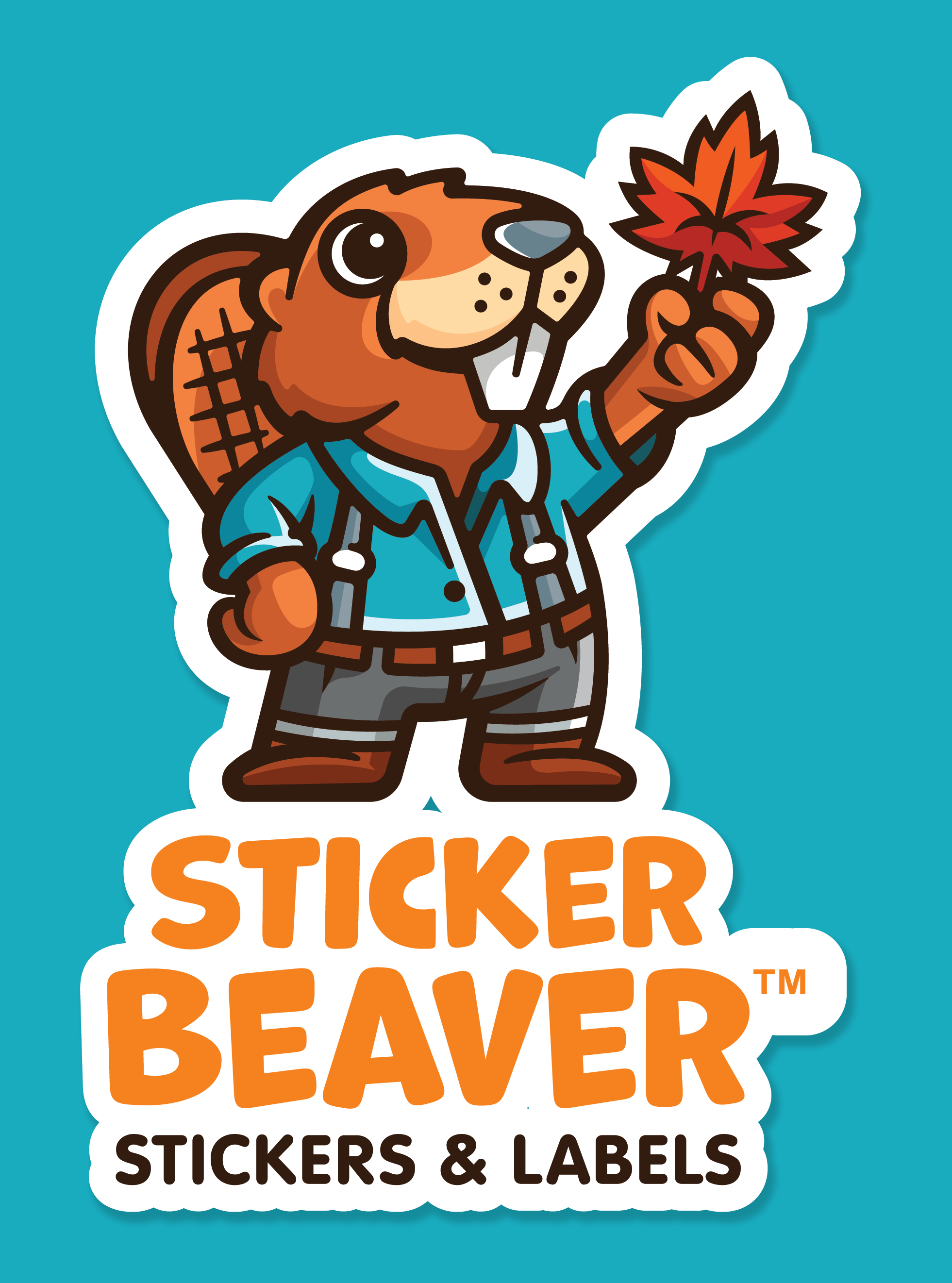 Sticker Beaver