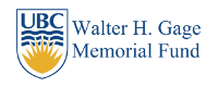 Walter Gage Fund